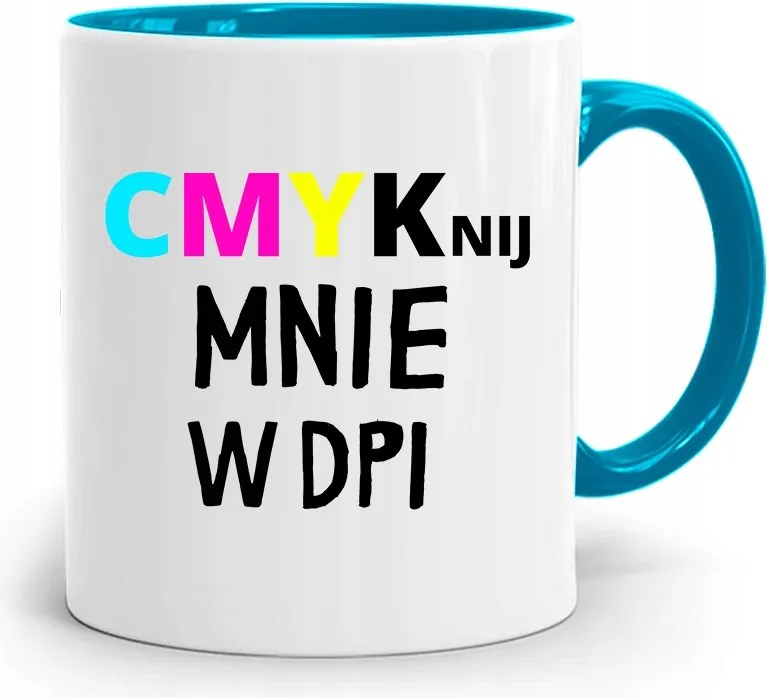 Kék Bögre Grafika Cm-es Dpi-s Nyomtatott Fotóval