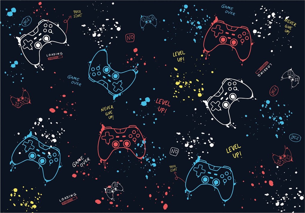 Fotótapéta Játékos Fiú Ifjúsági Tapéta 416x254