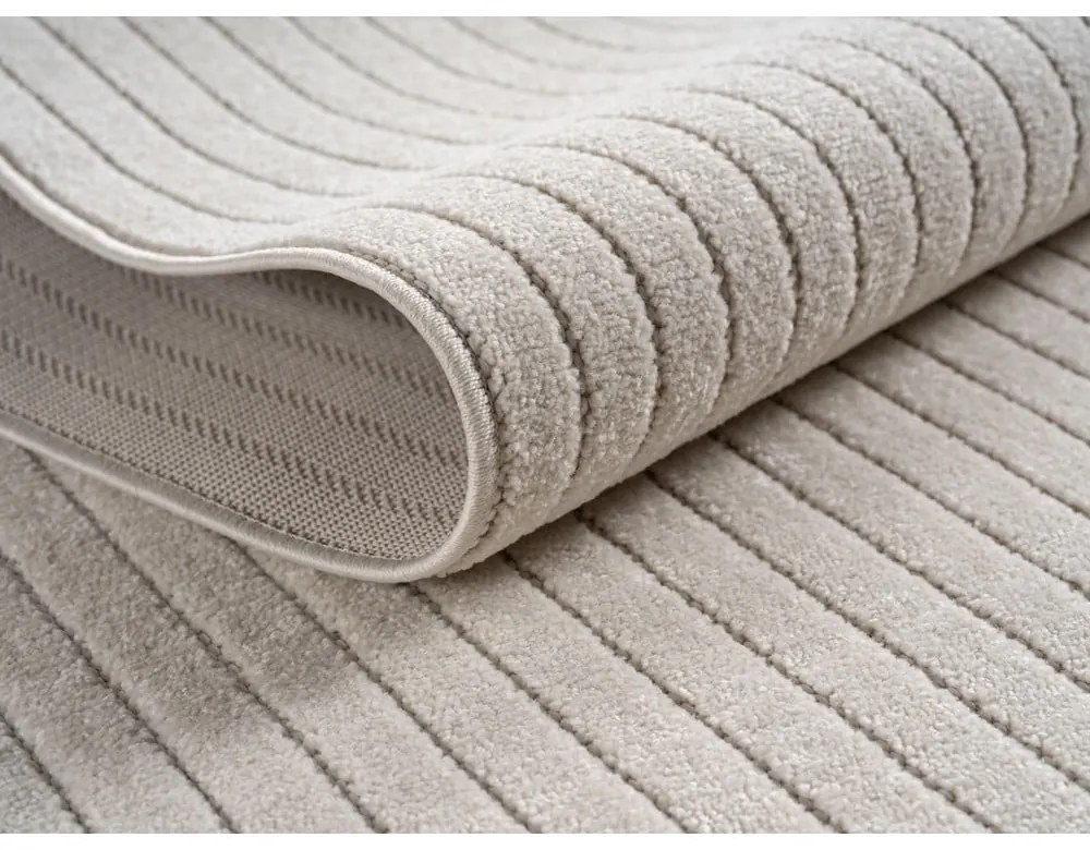 Krémszínű kerek kültéri-beltéri szőnyeg ø 160 cm Nova 1202 – Ayyildiz Carpets