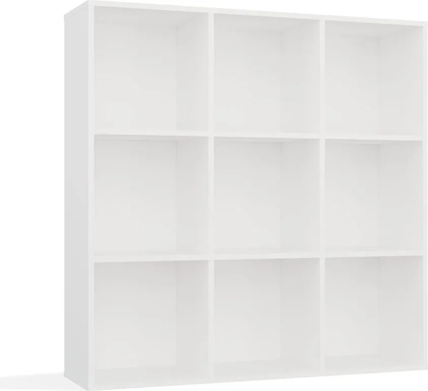Aldabra Malax 3x3 H polcos állvány, fehér