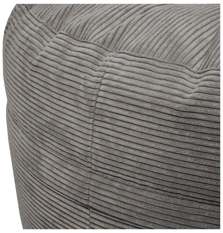 Mentazöld kordbársony babzsákfotel Roll 105 – SLOWDOWN