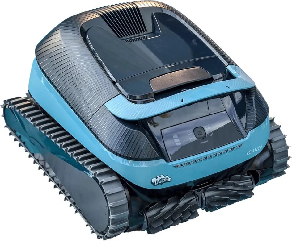 Medencetisztító robot, Dolphin EON 120, teljes medencetisztítás (padló, fal, vízvonal és lépcső tisztítás), SmartMap navigáció, UltraRun mód, DebrisLock szűrőrendszer, applikáció vezérlés