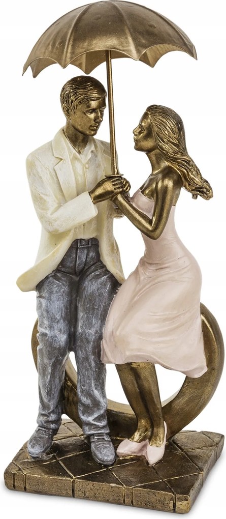 Figura pár szerelmes ő és ő szív ajándék