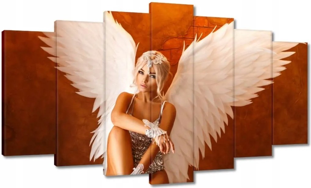 Vászonkép 140x80 Angyalka lány