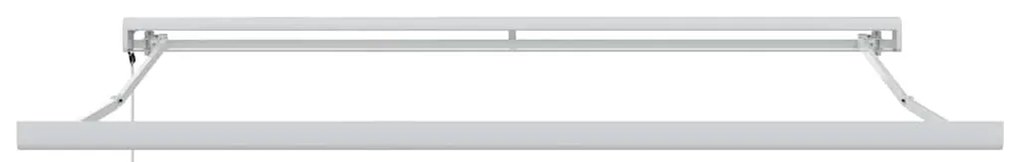 Behúzható napellenző narancssárga és barna 350 x 250 cm