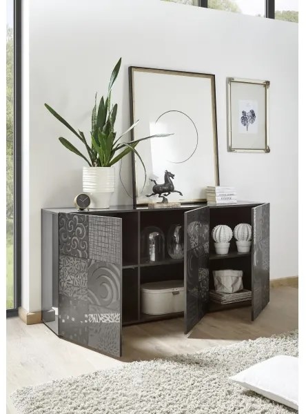 ARIA komód, antracit