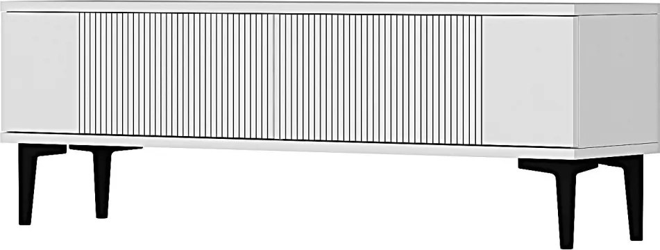 Corsa TV-állvány, fehér, 120 cm
