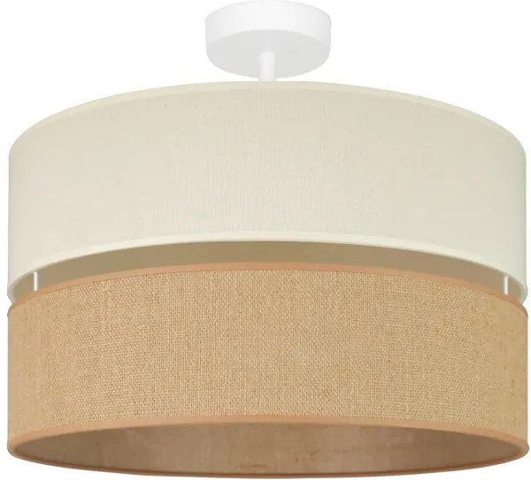 Brilagi - ROYAL YUTE mennyezeti lámpa 1xE27/15W/230V, 40 cm, bézs/krém