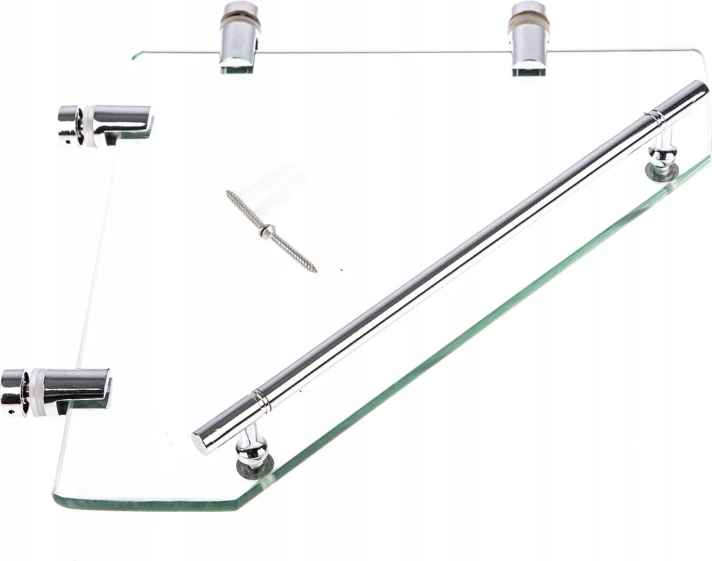 Üveg polc hidromasszázs zuhanykabinhoz Sarok