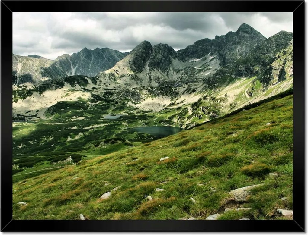 Poszterek keretben 40x30 Tátra Lengyel hegyek Kilátás