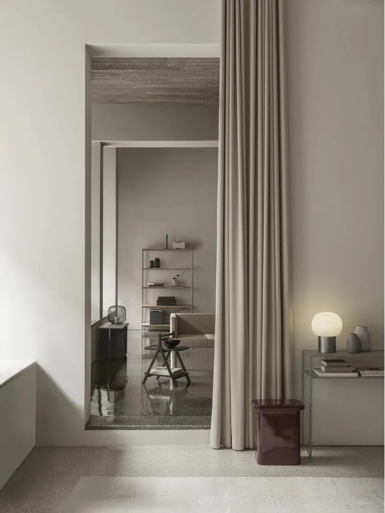 Antracitszürke tárolódoboz 25x39x27 cm Kasane L – Blomus