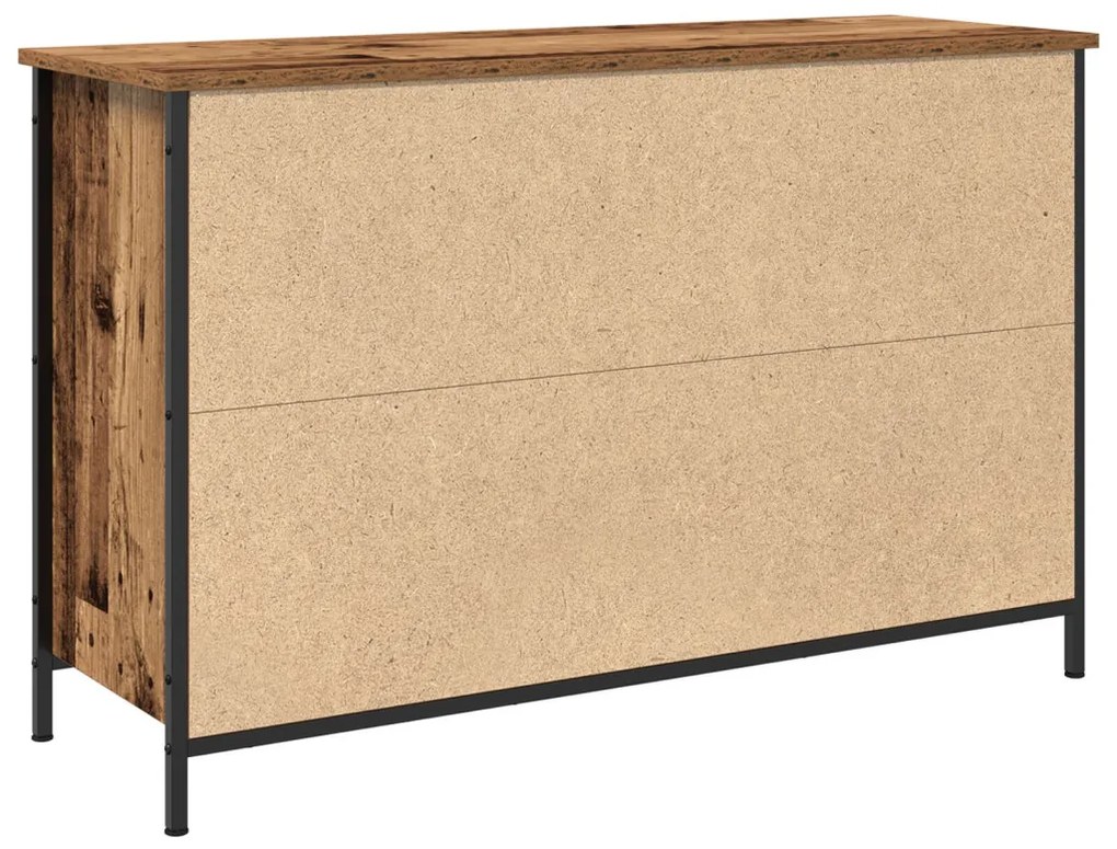 TV Szekrény Artisan Tölgy 101x35x65 cm Műanyag és Acél