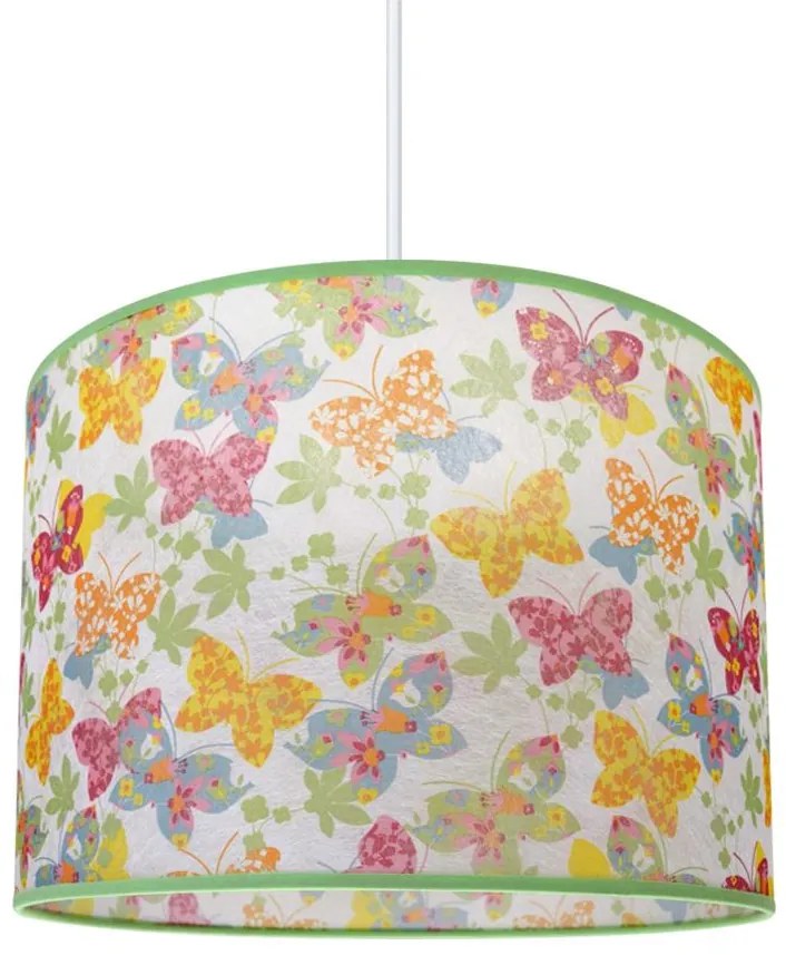 Gyerek csillár BUTTERFLY 1xE27/60W/230V