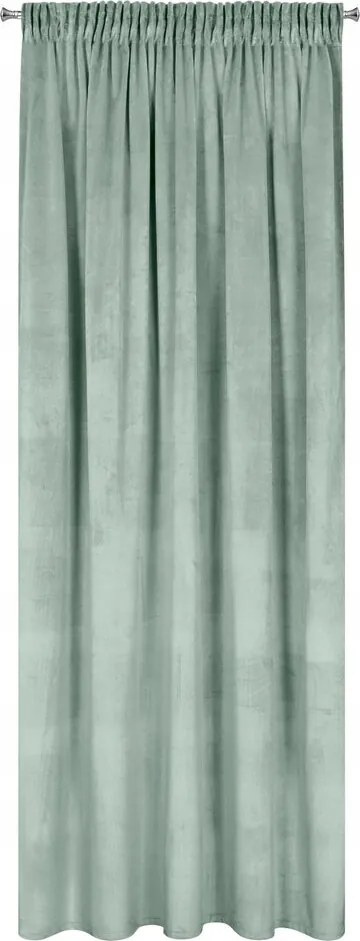 Rosa szalagfüggöny 140x270 Design91 világos menta