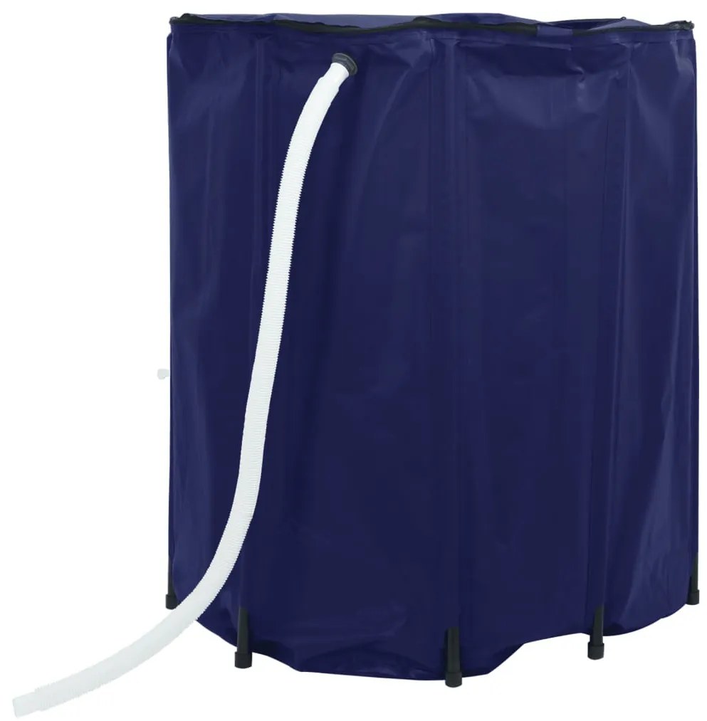 összecsukható PVC víztartály csappal 1250 L
