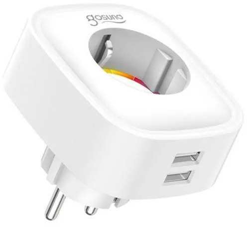 Gosund SP112 2xUSB intelligens WiFi aljzat, Tuya