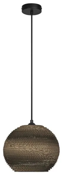 Ledvance - Csillár zsinóron DECOR CARDBOARD 1xE27/15W/230V átm. 26 cm