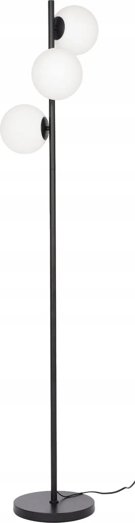 Állólámpa fekete fehér gömbök Milano