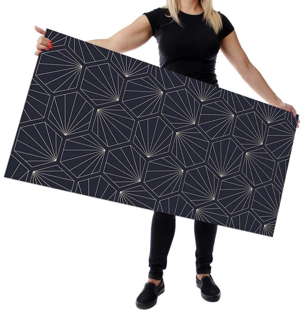Wallplex konyhahátfal Art Deco (Méret: 60x300)