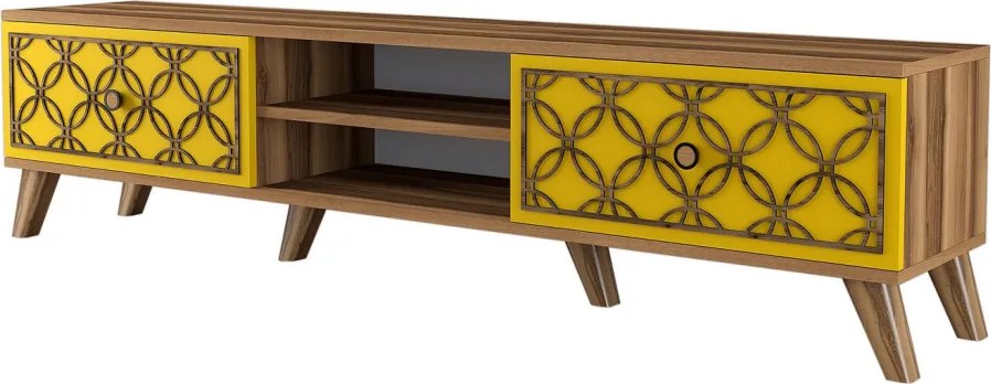 Class - Walnut, Yellow