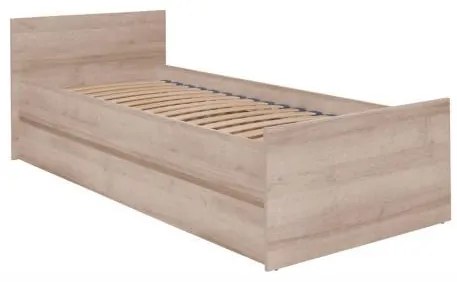 Egyszemélyes ágy 80 cm Cortez C 08 (sonoma tölgy) ( ágyráccsal). Akció -15%. 1004891