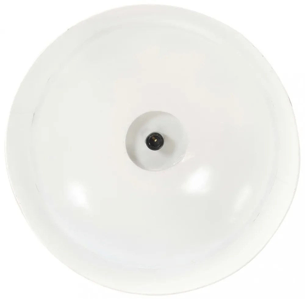 fehér ipari függőlámpa 58 cm E27