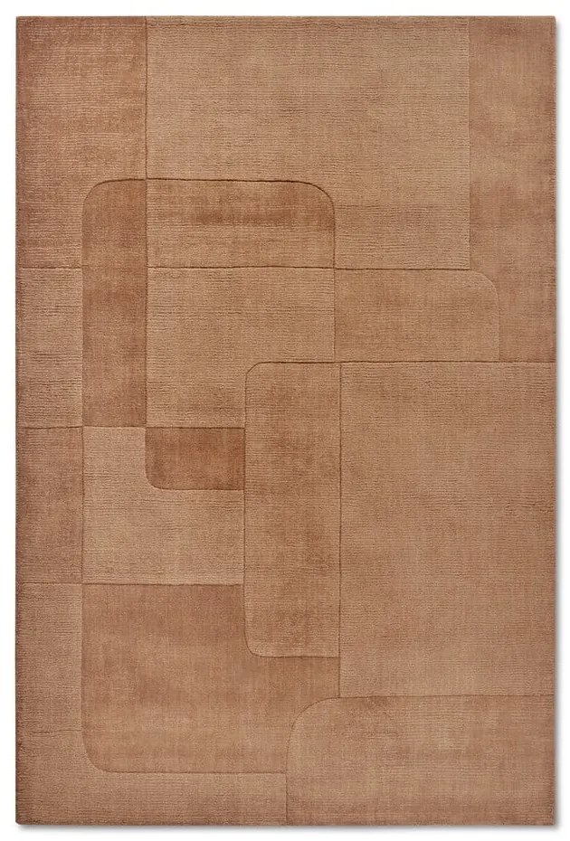 Barna kézi szövésű gyapjú szőnyeg 160x230 cm Charlotte – Villeroy&amp;Boch