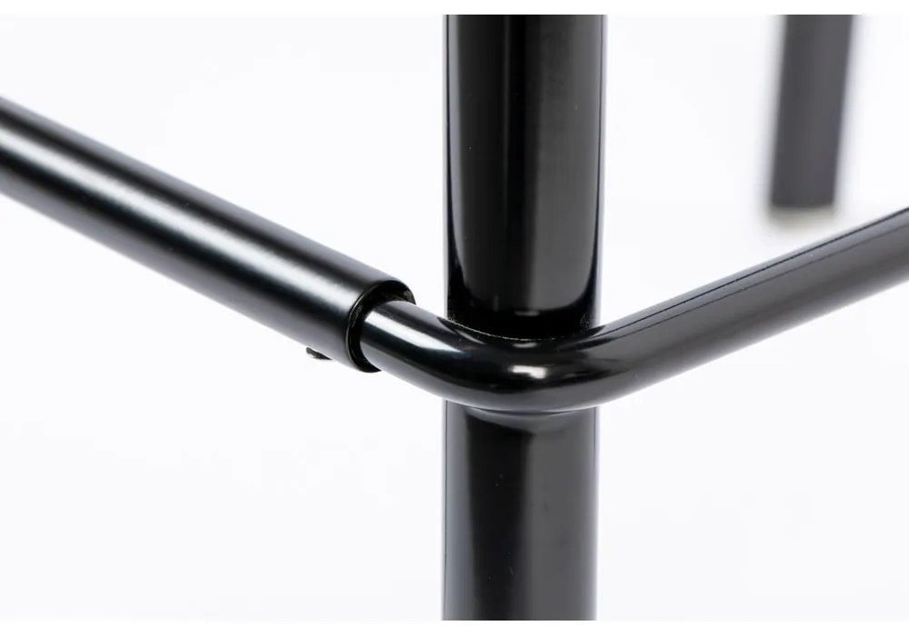 Fekete-világosszürke bárszék 94 cm Spike – Zuiver