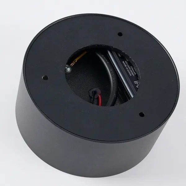 Brilagi - FORIS LED fürdőszobai mennyezeti lámpatest LED/20W/230V Ø 15 cm fekete IP44