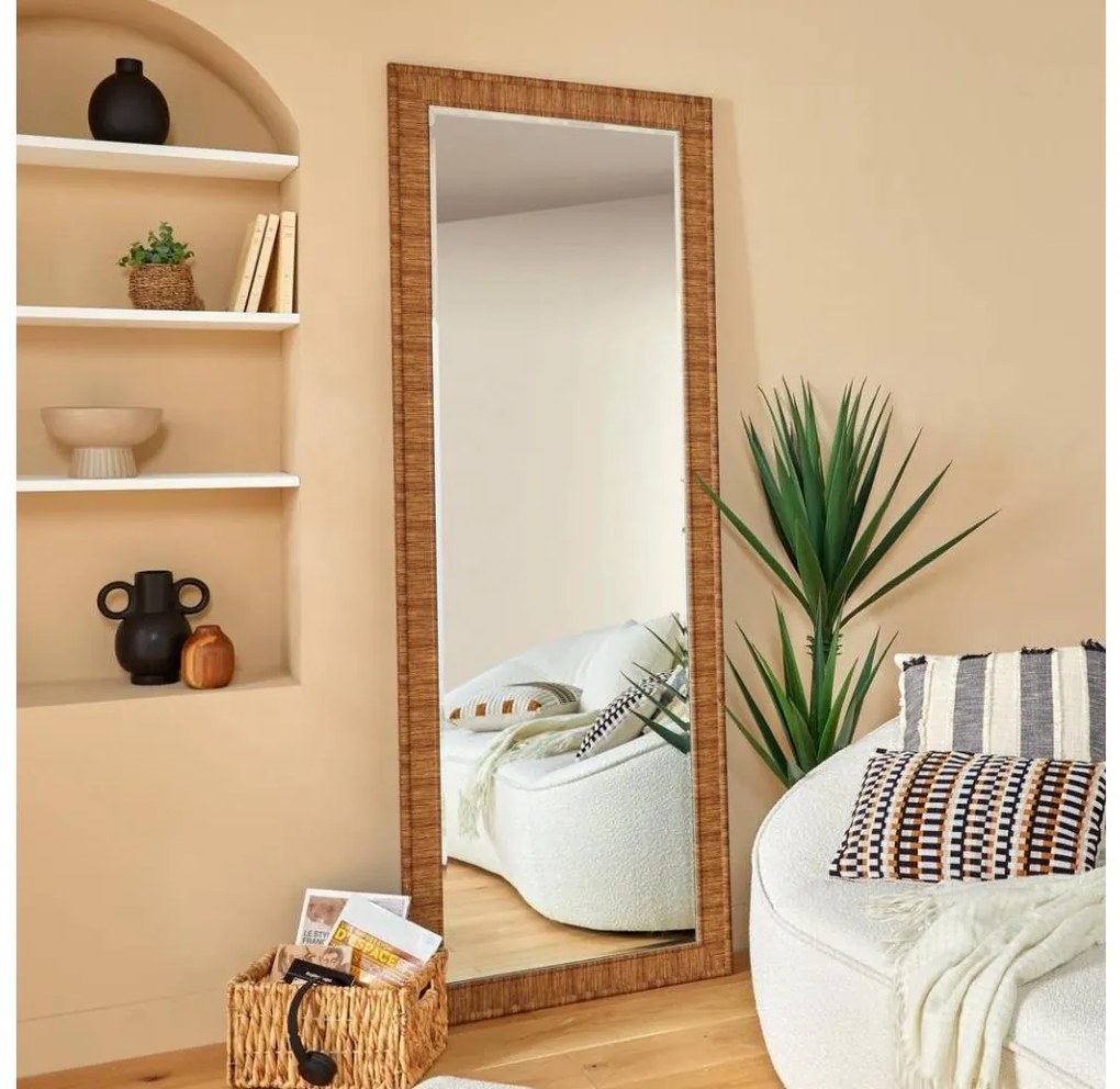 Atmosphera - THEA fali tükör 194,5x71,5 cm barna