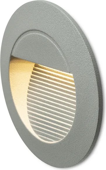 RENDL MARCO 70 süllyesztett lámpa ezüstszürke 230V LED 3W IP65 3000K