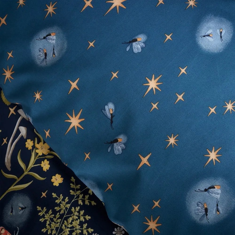 Sötétkék kétszemélyes ágyneműhuzat 200x200 cm Enchanted Twilight – Catherine Lansfield