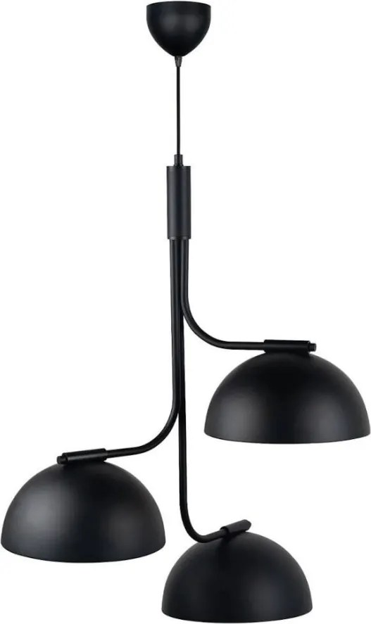 NORDLUX 2220033003 TULLIO Többágú Függesztett Lámpa Fekete E14 IP20