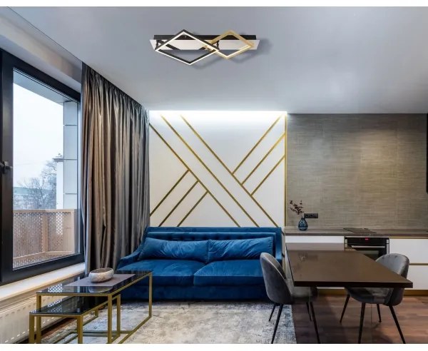 Globo 67847-24 - LED Mennyezeti lámpa LESINA LED/24W/230V 3000K