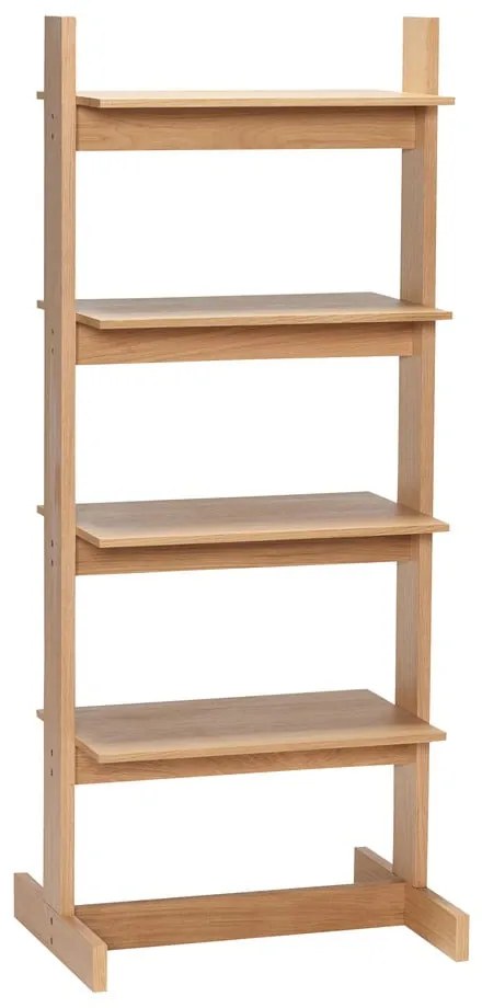 Natúr színű polcos állvány tölgyfa dekorral 59x142 cm Forma – Hübsch