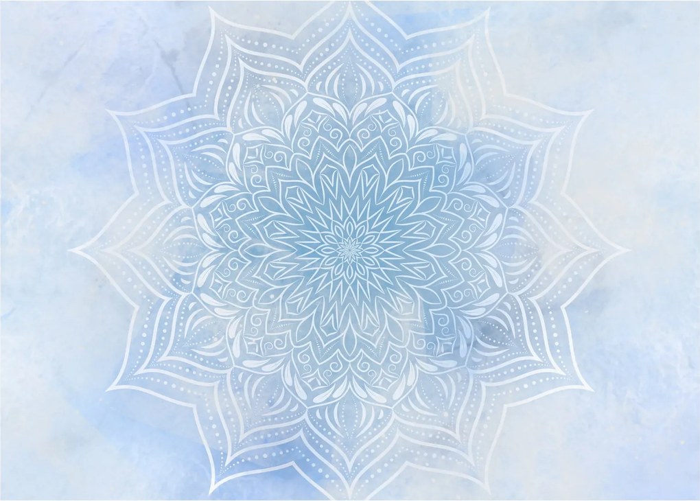 Kép - Téli mandala (70x50 cm)