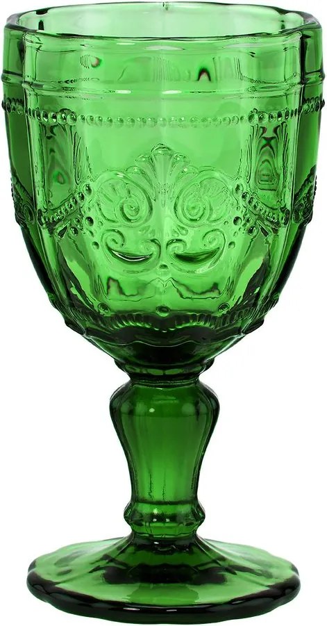 VICTORIAN talpas pohár, sötétzöld 230 ml