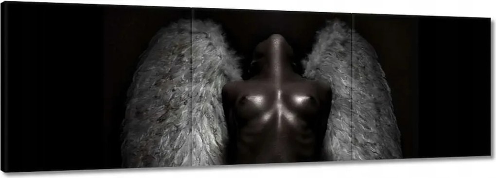 Vászonkép 150x50 Angyali női akt