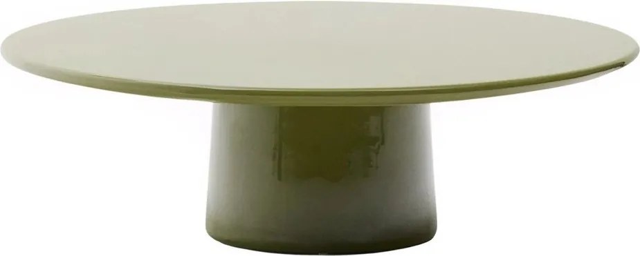 Beton kerek kerti dohányzóasztal ø 110 cm Albanella – Kave Home