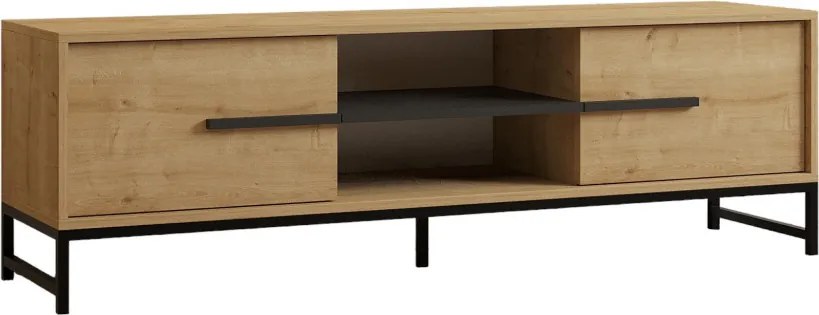 Mono TV-állvány, zafír tölgy, 160 cm