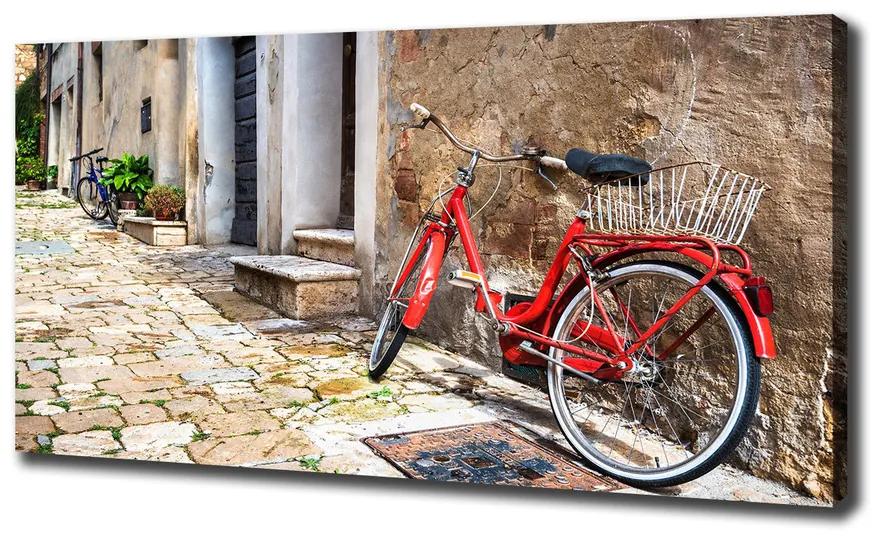 Vászonkép falra Piros bicikli pl-oc-140x70-f-92372421
