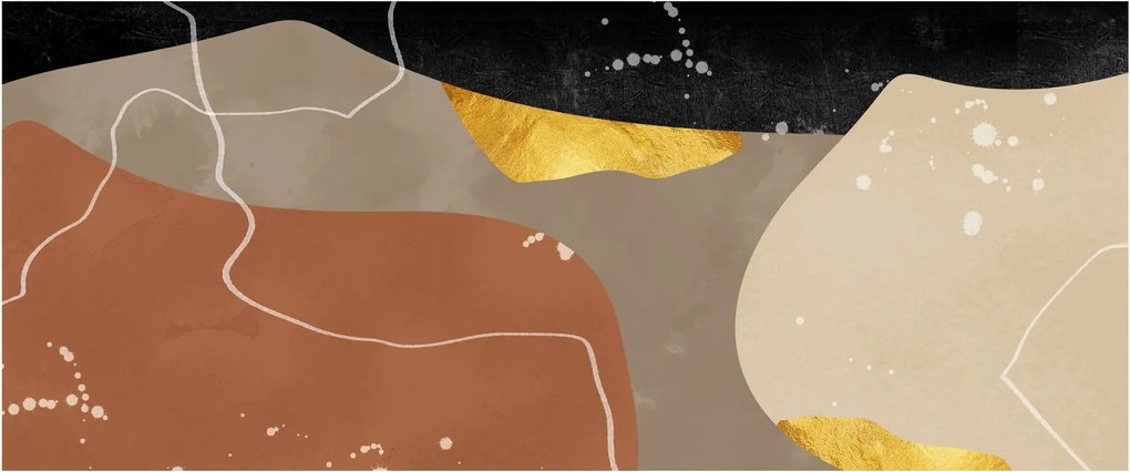 Kép - Absztrakció (120x50 cm)