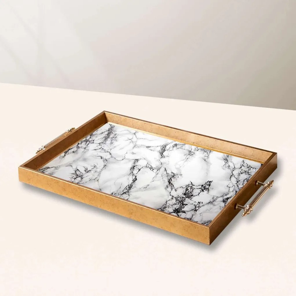 Üveg tálca, 38×24 cm – TPEA9998