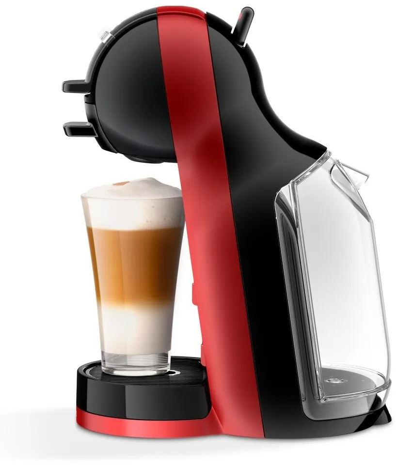 Krups Kávéfőző, Dolce Gusto Mini Me, 1500 W, 15 bár, 0.8 L tároló űrtartalma, piros, fekete
