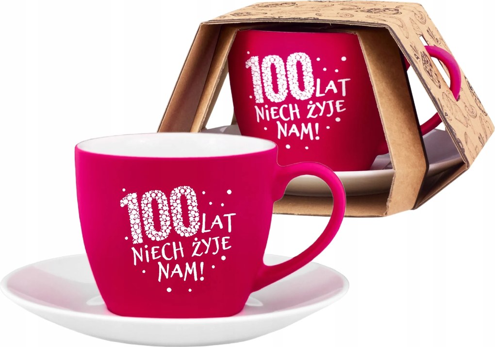 Ajándék 100 Születésnapra Nagymama Női Csésze Aljjal Ajándék