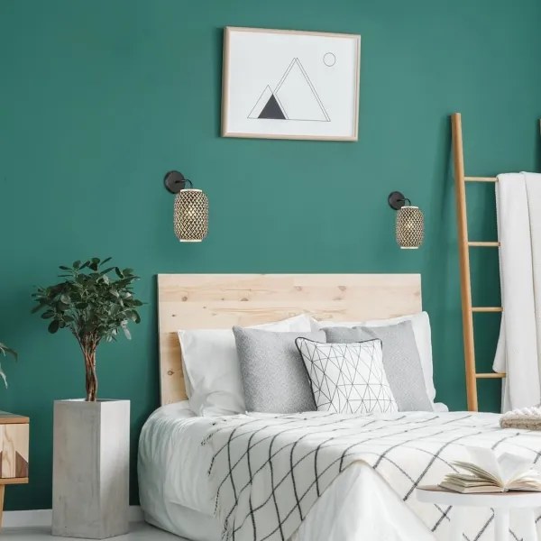 Rabalux 71091 - ADALLA fali lámpa 1xE27/40W/230V rattanból