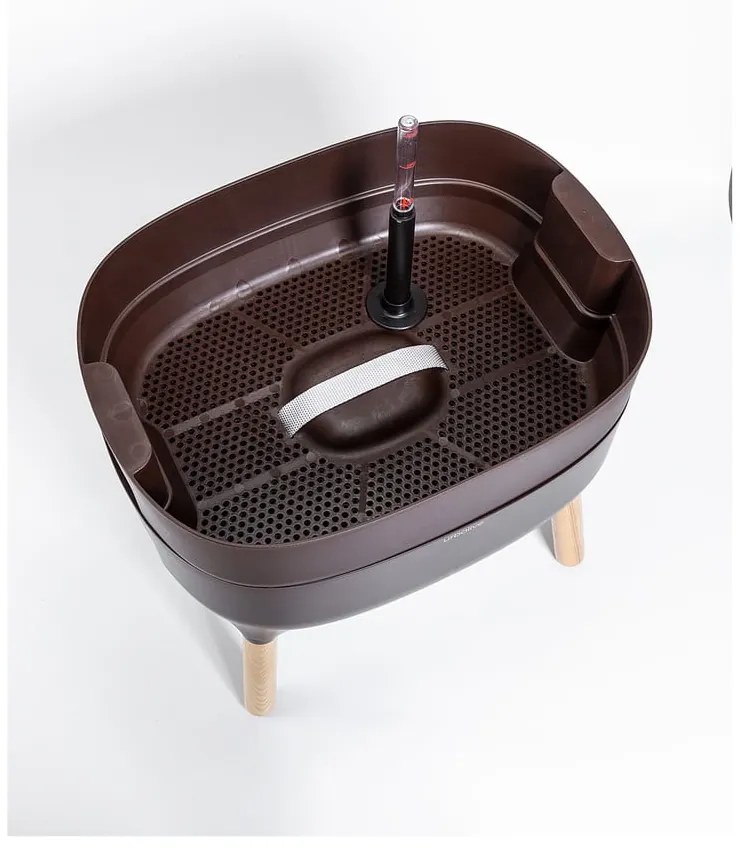 Műanyag önöntözős termesztő virágláda Urbalive – Plastia