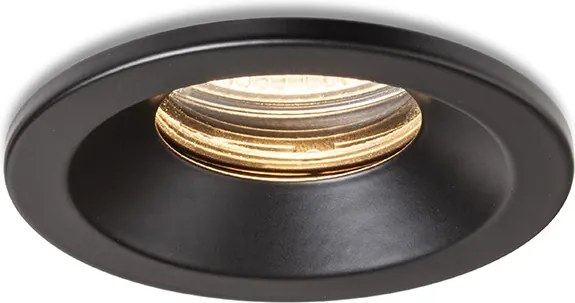RENDL BELLA GU10 zápustná černá 230V LED GU10 15W IP65