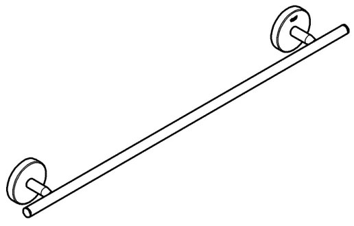 GROHE 41166000 - 522 mm-es törölközőtartó, fényes króm