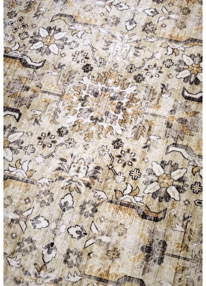 Bézs szőnyeg 160x230 cm Saveh Cream Gold – Elle Decoration
